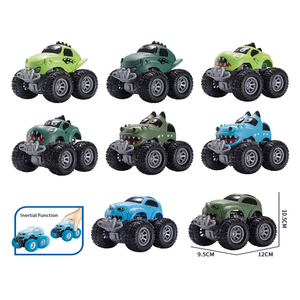Camioneta Monstruo de Juguete con Ruedas Grandes, 3 Estilos, Diseño de Dibujos Animados, Simulación de Grafiti, Vehículo Todoterreno, Auto de Acrobacias para Niños, Regalo para Niños - Product Image 5
