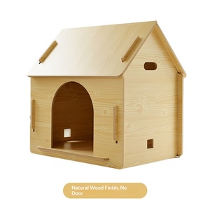 Yüksek Kaliteli Modern Ahşap Köpek Kulübesi Kedi Kulübesi Lüks Su Geçirmez Büyük Irklar İçin Dış Mekan Evcil Hayvan Villası - Product Image 6