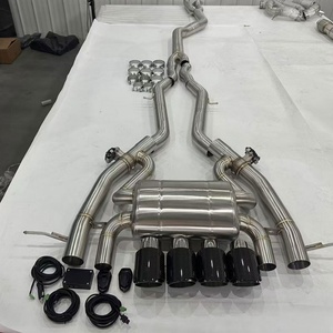 High Performance 304 Stainless Steel Valvetronic Catback for Bmw G80 M3 M4 G82 S58 3.0T Exhaust Pipe - Product Image 1