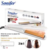 Catokan Rambut Profesional Sonifer SF-9501 dengan Sakelar Kontrol, Menjaga Rambut Tetap Halus, Catokan Rambut Cepat Panas