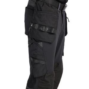 BLAKLADER - 152116459998C48 Pantalones piratas artesanos 4 vías elásticos Negro/Gris oscuro-PANTALÓN DE TRABAJO EAN 7330509833681 - Product Image 4