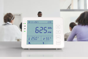 Monitor de Calidad del Aire Interior con Sensor de Humedad y Temperatura, Monitor de <span class=keywords><strong>CO2</strong></span> de 5000 ppm con Alimentación USB - Product Image 5