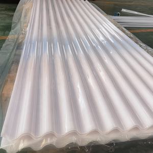 Proveedor de China Precio a granel 2mm UV Corrugado Ópalo blanco Claro Hoja de techo de plástico sólido - Product Image 2