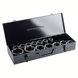 FG 630A S14 <b>Socket</b> Set 14 Piece Metric Automotive Repair Tool Kit - Product Image 2