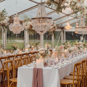 Mesas y Sillas Plegables de Hierro Modernas para Eventos al Aire Libre, Banquetes, Venta al Por Mayor, Diseño Personalizado - Product Image 6