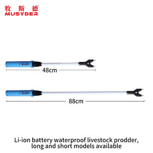 Musyder Marque privée Outil de conduite de bétail éprouvé en ferme 2000mA Poignée confortable Prodder électrique pour porcs - Product Image 6