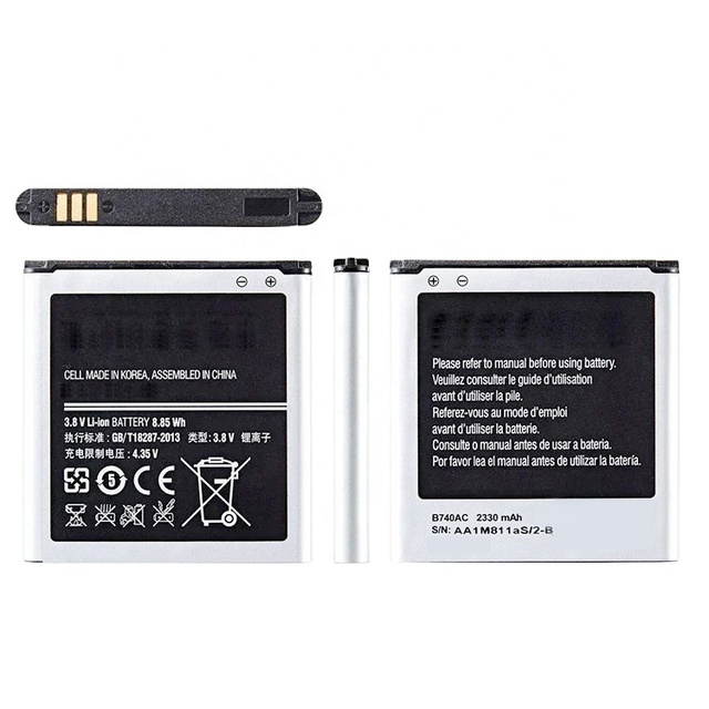 B740AE mobile phone battery for Samsung S4 Zoom C101 C1010 C105