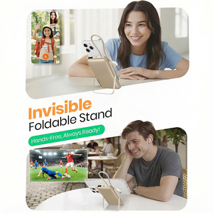 MC-01 3-in-1 Power Bank 15W Magnetic Wireless 22.5W Fast Charge Foldable Stand Banks Built-in <b>C</b> <b>Cable</b> 10000mAh MC-01 MC-01 - Product Image 5