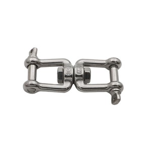 Grillete de acero inoxidable con pasador de tornillo de cabeza cuadrada, métrico, para gestión de cuerdas, eslabón de cadena giratorio en forma de D - Product Image 5