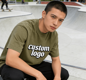 Camisetas Personalizadas de Estilo Urbano, Impresas, Transpirables, de 250g, 100% Algodón Tejido, Cuello Redondo, Manga Corta para Hombre - Product Image 2