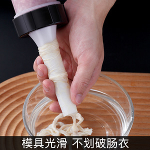 Embutidora manual de salchichas, herramienta de cocina para hacer salchichas caseras - Product Image 4