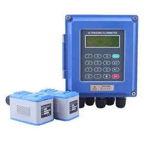 Máy Đo Lưu Lượng Siêu Âm Chính Xác Máy Đo Lưu Lượng Nước Siêu Âm Đầu Ra 4-20ma Bia Sữa Nhiệt Độ Cao Bán Sỉ - Product Image 5