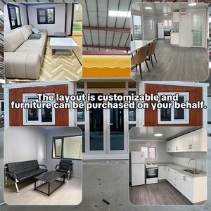 Mở rộng container nhà 20 40ft sang trọng nhà hiện đại đúc sẵn Modular nhà biệt thự có thể gập lại phòng cho văn phòng ngoài trời khách sạn - Product Image 4