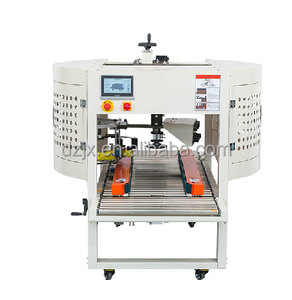DZJX Automatic Foam Box Tape Full Wrap Sealing Machine