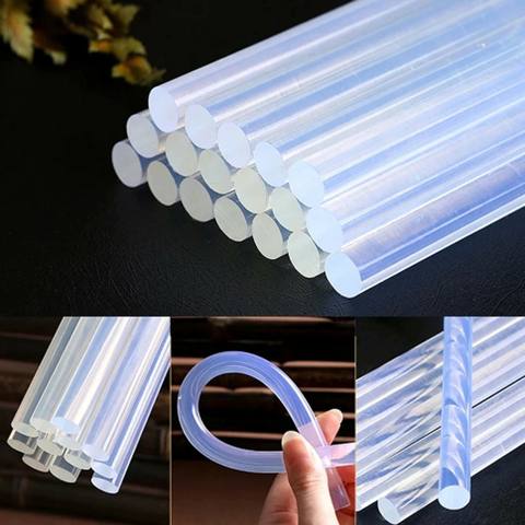 Transparent Glue Stick with Hot Melt Adhesive General Purpose Pure Acrylic for Woodworking Construction Transportation