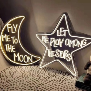 批发定制Led霓虹灯标志斋月装饰灯霓虹灯标志定制字母制作远程斋月Led霓虹灯标志 - Product Image 3