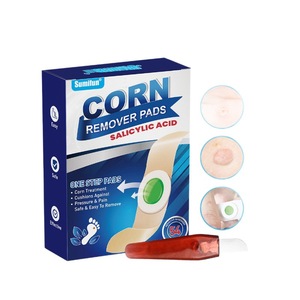 Parches Sumifun Green Core Corns con Ácido Salicílico para Verrugas <span class=keywords><strong>Plantares</strong></span> en los Pies, Alivian la Presión y el Dolor - Product Image 5