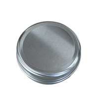 Pot en aluminium à impression personnalisée de forme ronde stockage de crème pour le visage récipient en aluminium baume boîte de conserve