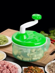 Multi-Functional Household Kitchen <b>Vegetable</b> <b>Cutter</b> Manual Meat Grasping Machine Garlic Stuffing Grasping Fruit <b>Vegetable</b> Tools - Product Image 3