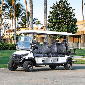 Voiturette de golf compacte 8 places, maniabilité aisée, design peu encombrant pour les routes non publiques - Product Image 2