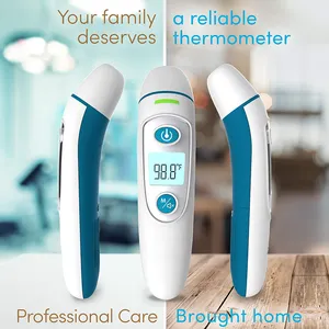 Termometer Inframerah Dinding IR Theory Measure Pengukur Suhu Dahi Unit Telehealth Termometer Inframerah BLE dengan Bluetooth - Product Image 5