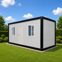 Maison conteneur préfabriquée modulaire à assemblage rapide, respirante, démontable, pour construction temporaire, ferme ou appartement
