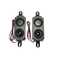 10045 100mm * 45Mm 4ohm 5W binaural double unité magnétique interne à l'intérieur de l'unité de haut-parleur de gamme complète basse à double diaphragme