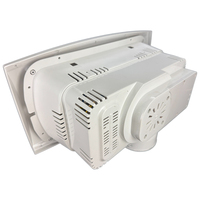 Calentador Radiante Infrarrojo Compacto de Techo con 2 Bombillas, Ahorro de Energía, Iluminación y Ventilación para Baño, Plástico