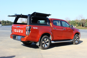 Couverture de lit de camion d'auvents supérieurs pour ram 1500 grand klaxon 6.5 couverture de lit de camion rétractable mazda bt-50 - Product Image 4