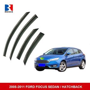 Déflecteurs de Vitres Latérales Pare-Pluie Pare-Soleil pour Ford FOCUS 2005-2011 Pièce Auto - Product Image 2