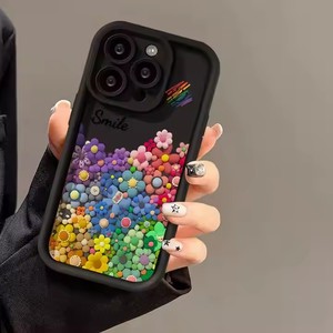 Ốp điện thoại <span class=keywords><strong>TPU</strong></span> mềm nhiều màu sắc, họa tiết hoa thời trang phong cách Ins dành cho iPhone XR 7 Plus, Xiaomi Redmi, <span class=keywords><strong>Samsung</strong></span>, Infinix, Tecno - Product Image 6