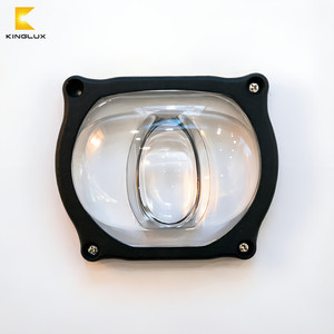 Lentilles en verre asphériques convexes pour éclairage <span class=keywords><strong>LED</strong></span> de rue de type 2, format moyen - Product Image 1