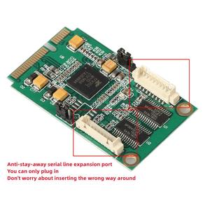 MINI PCI-E-RS232 serielle Karte 9-polige COM 2-Port-Erweiterungskarte Modul chip XR17V352 EXAR 352 Industrieller serieller RS232-Chip MINI pci - Product Image 5