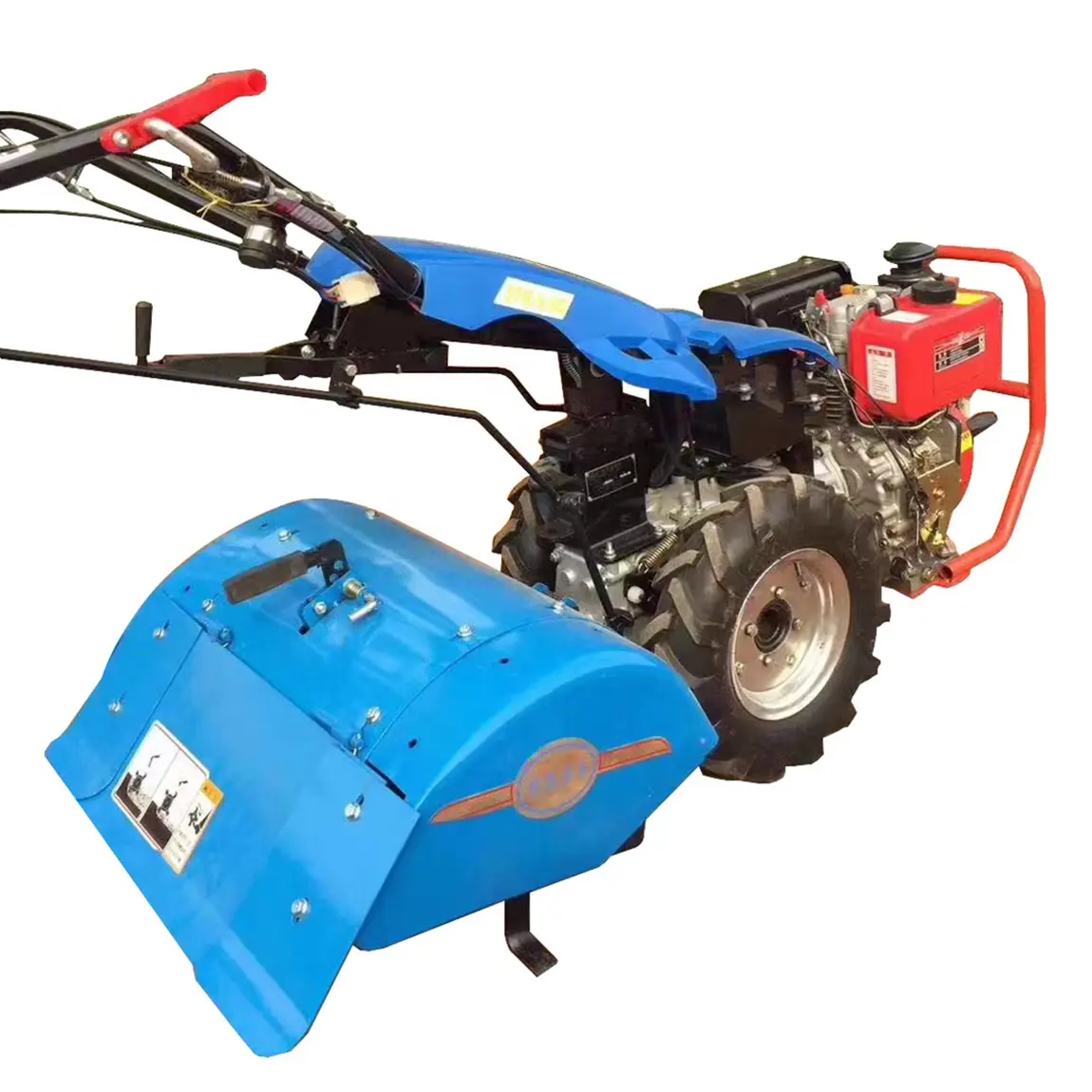 Motocultor hidráulico para agricultura, productos de scatola ingranaggi, motocultor rotativo de gasolina de 4 ruedas