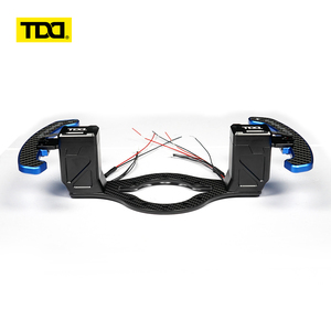 Levas de Cambio Magnéticas de Fibra de Carbono TDD LED, Compatibles con Volantes de Liberación Rápida de Perfil Alto, Universales - Product Image 2