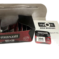 Baterai Perak Oksida 364 371 377 395 untuk Senter 1.5V ROHS Sel Tombol Primer Kemasan Blister-Grosir