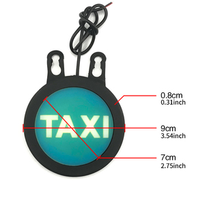1pcs TAXI coche cola semáforo con gel de sílice de mazorca led luz trasera de niebla de coche de la motocicleta para sistema - Product Image 2
