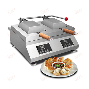 Freidora de bolas de masa hervida automática Cocina eléctrica <span class=keywords><strong>Gyoza</strong></span> Freidora de acero inoxidable Hierro fundido frito sin recubrimiento Máquina para Hacer bolas de masa hervida - Product Image 3