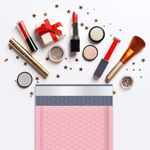 Bolsa de <span class=keywords><strong>Correo</strong></span> Acolchada Brillante Personalizada, Impermeable, Color Rojo Vino Metálico, Bolsas de <span class=keywords><strong>Correo</strong></span> Iridiscentes con Burbujas - Product Image 2