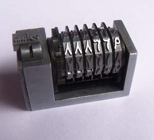 <strong>Numbering</strong> <strong>machine</strong> 4x8 cicero <strong>arabic</strong> <strong>font</strong> for for heidelberg and printer offset printing <strong>machine</strong> fuan - Product Image 3