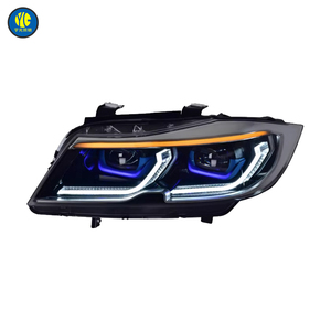ไฟหน้า LED สำหรับ BMW E90 ซีรีส์ 3 อัพเกรดไฟหน้า DRL อุปกรณ์ตกแต่งรถยนต์ ชุดประกอบแบบกำหนดเองสำหรับอุปกรณ์เสริมซีรีส์ 3 - Product Image 2