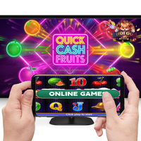 Aplikasi perangkat lunak Game Online Fish, untuk IOS/Android H5/PC/pengembangan seluler Platform Game kustom mendukung bahasa Inggris