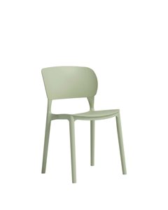 Hot Sale Strong Italian supernatural hole back Polypropylene stackable chair PP chair plastic dining chairs