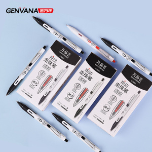 ปากกาเจลขายส่ง ความจุเยอะ หัวแบบกด 0.5 มม. สำหรับโรงเรียนและสำนักงาน ปากกาแบบกำหนดเอง หัวกระสุน ปากกาหมึกเจล - Product Image 2