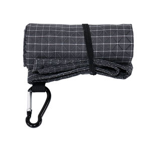 Boîte de rangement pliable portable, étanche, petite boîte à outils pour le camping, la randonnée, plateau de rangement carré pliable pour articles divers - Product Image 1