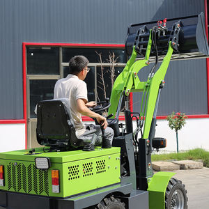 Peralatan konstruksi Tiongkok Mini bertenaga baterai pemuat dengan naik bak mesin listrik kecil - Product Image 4