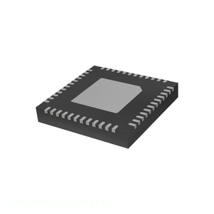 Circuit intégré MC34PF3000A4EPR2, fabricant de puces IC, canal de gestion de l'alimentation IC I.MX7 PRE 48 VFQFN, patin exposé - Product Image 1
