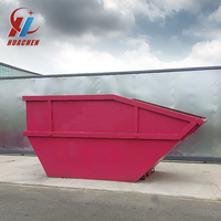 Bennes à déchets de construction en carbone de haute qualité, prix d'usine, bennes à déchets à ouverture supérieure pour l'extérieur