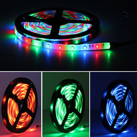 Kit de bandes LED Magic Flexible DC12V RGB étanche extérieur Smart 5M bande de LED 2835 SMD IP65 bandes lumineuses avec pilote de LED