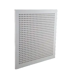 Wall Panel Sale Waterproof Cross Hot Drywall Sound Absorbing Perforated Gypsum Ceiling Tiles